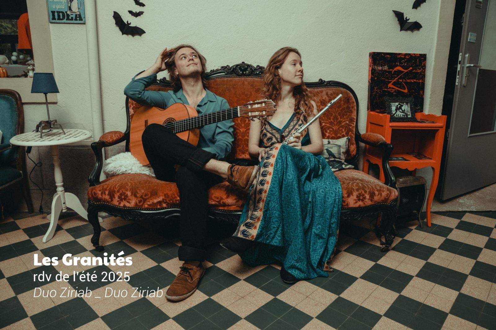 Duo Ziriab, sieste et balade musicale