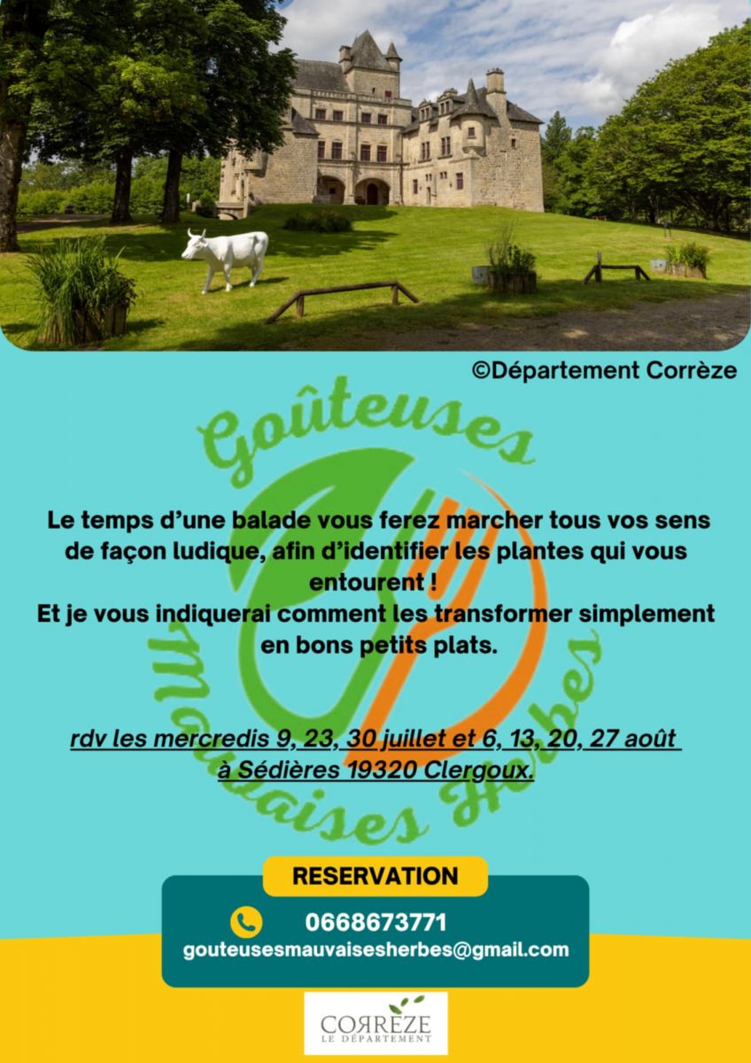 Domaine de Sédières : Goûteuses mauvaises herb ...