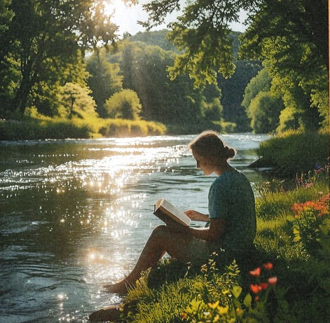 Lire au bord de l’eau