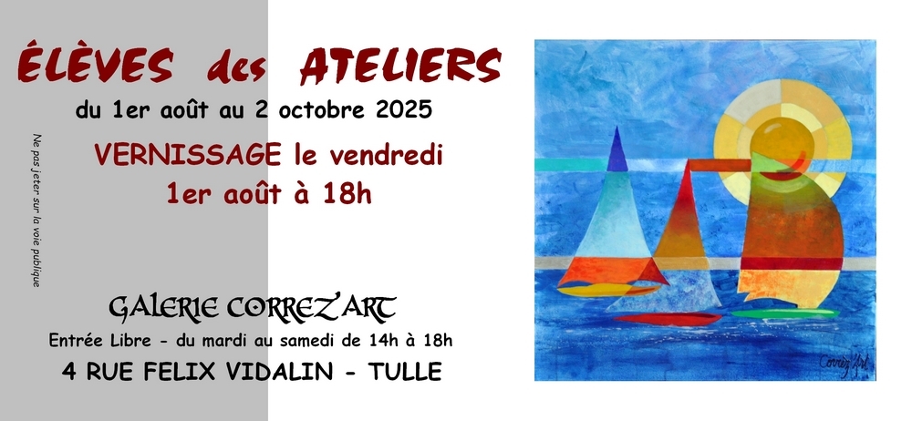Galerie Corréz'Art : Exposition "Eleves des at ...