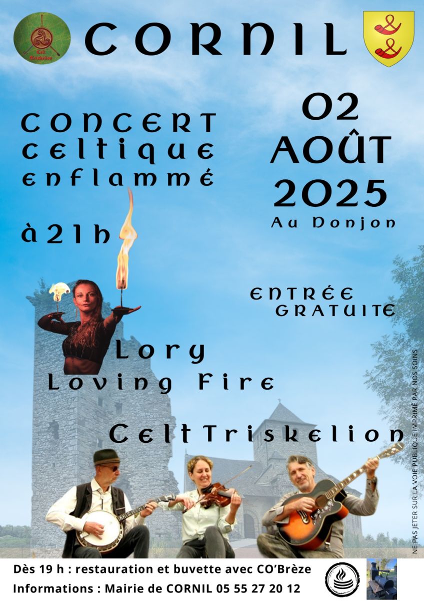 Concert celtique enflammé