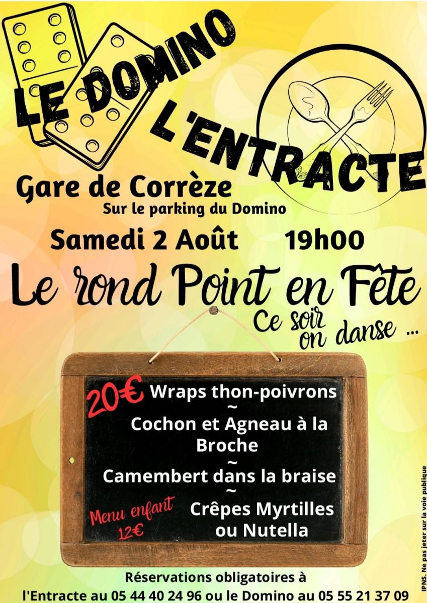 Le Rond Point en fête : ce soir on danse
