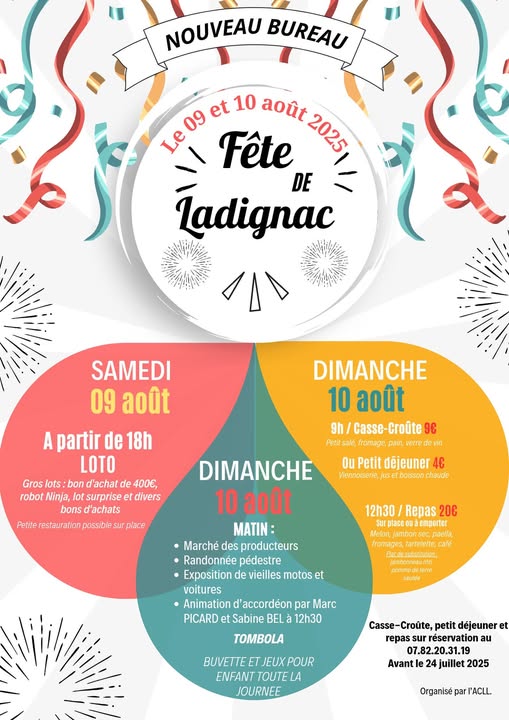 Fête à Ladignac