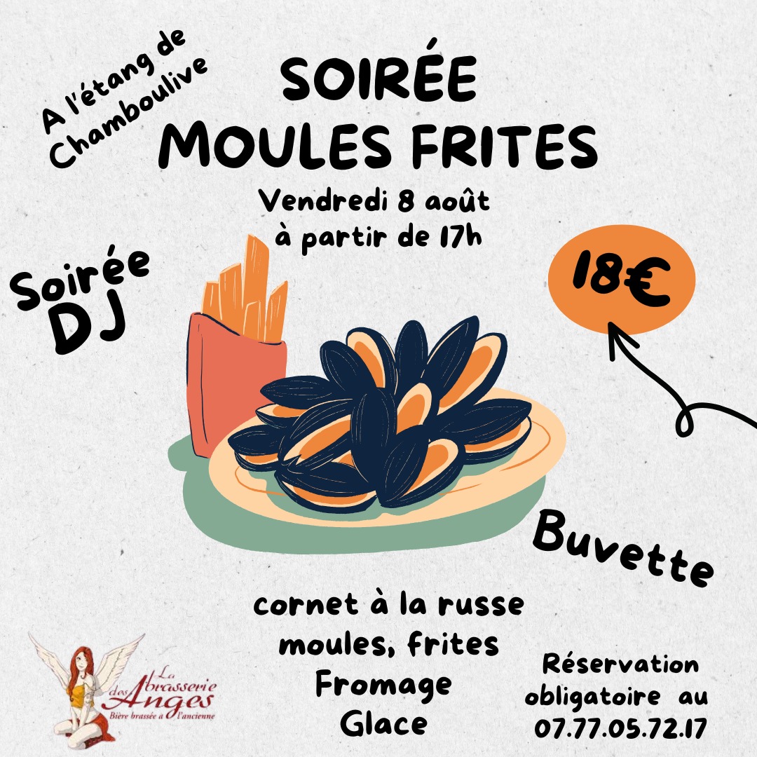 Brasserie des Anges : Soirée Moules frites
