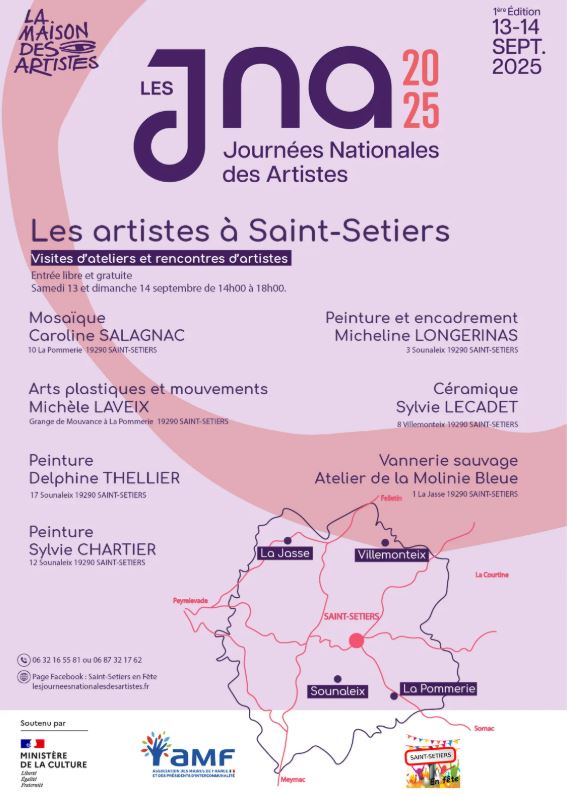 Les artistes à Saint-Setiers