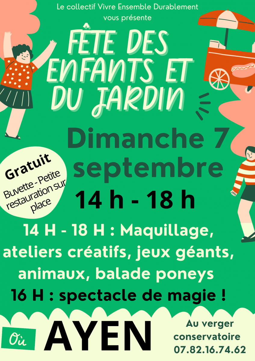 Fête des enfants et du jardin