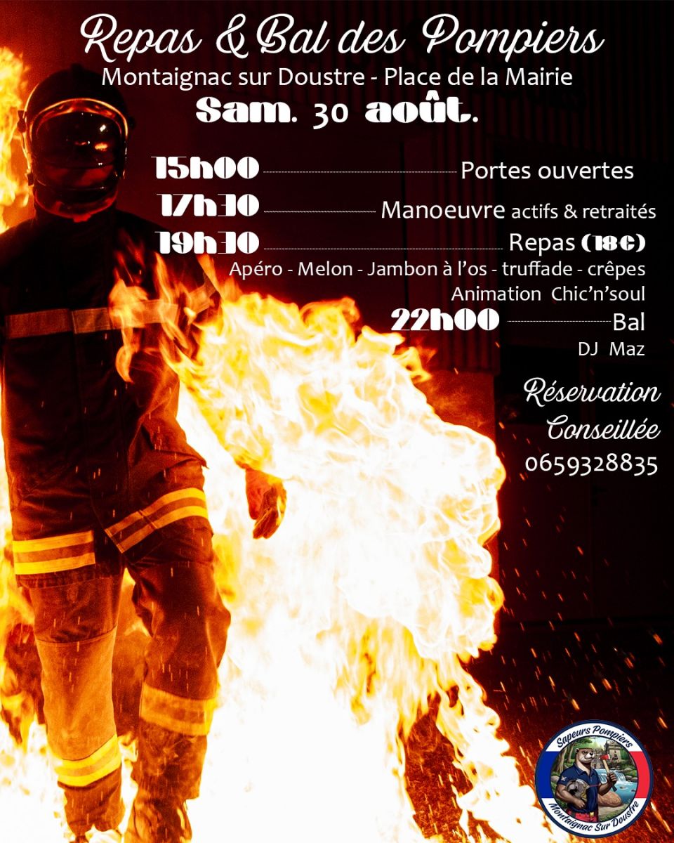Bal des pompiers & repas