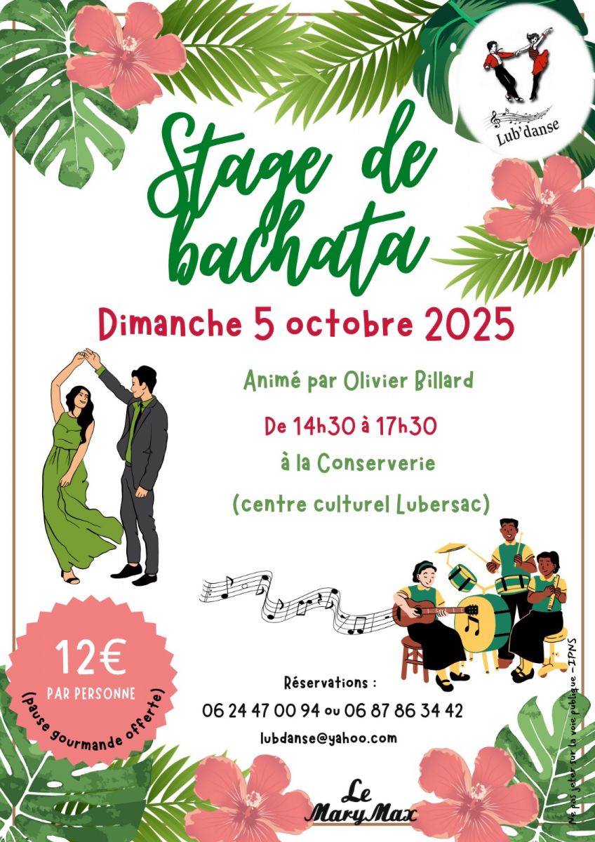 Stage de danse : Bachata