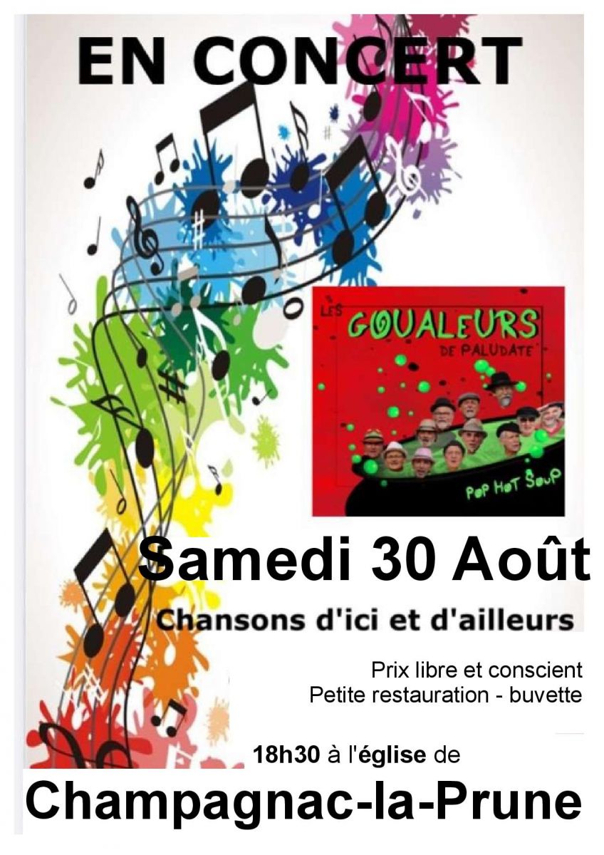 Concert " Les Goualeurs de Paludate"