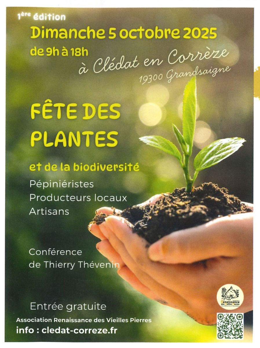 Fête des plantes et de la biodiversité à Clédat