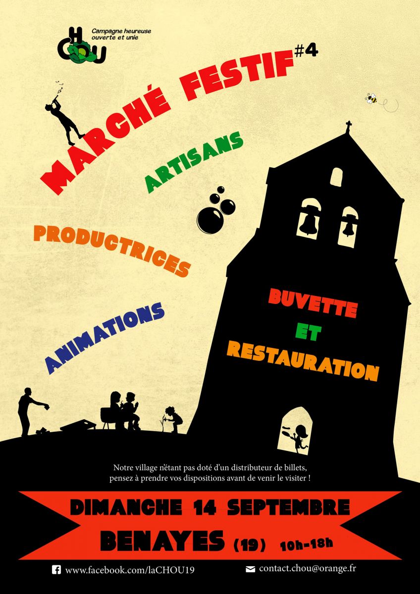 Marché festif à Benayes