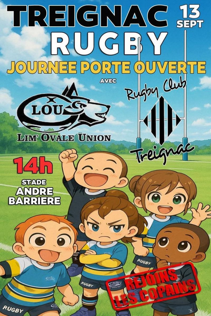Journée Porte Ouverte Rugby Club Treignac