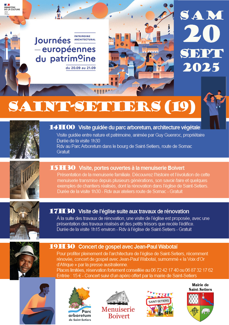 Journées européennes du patrimoine à Saint-Set ...