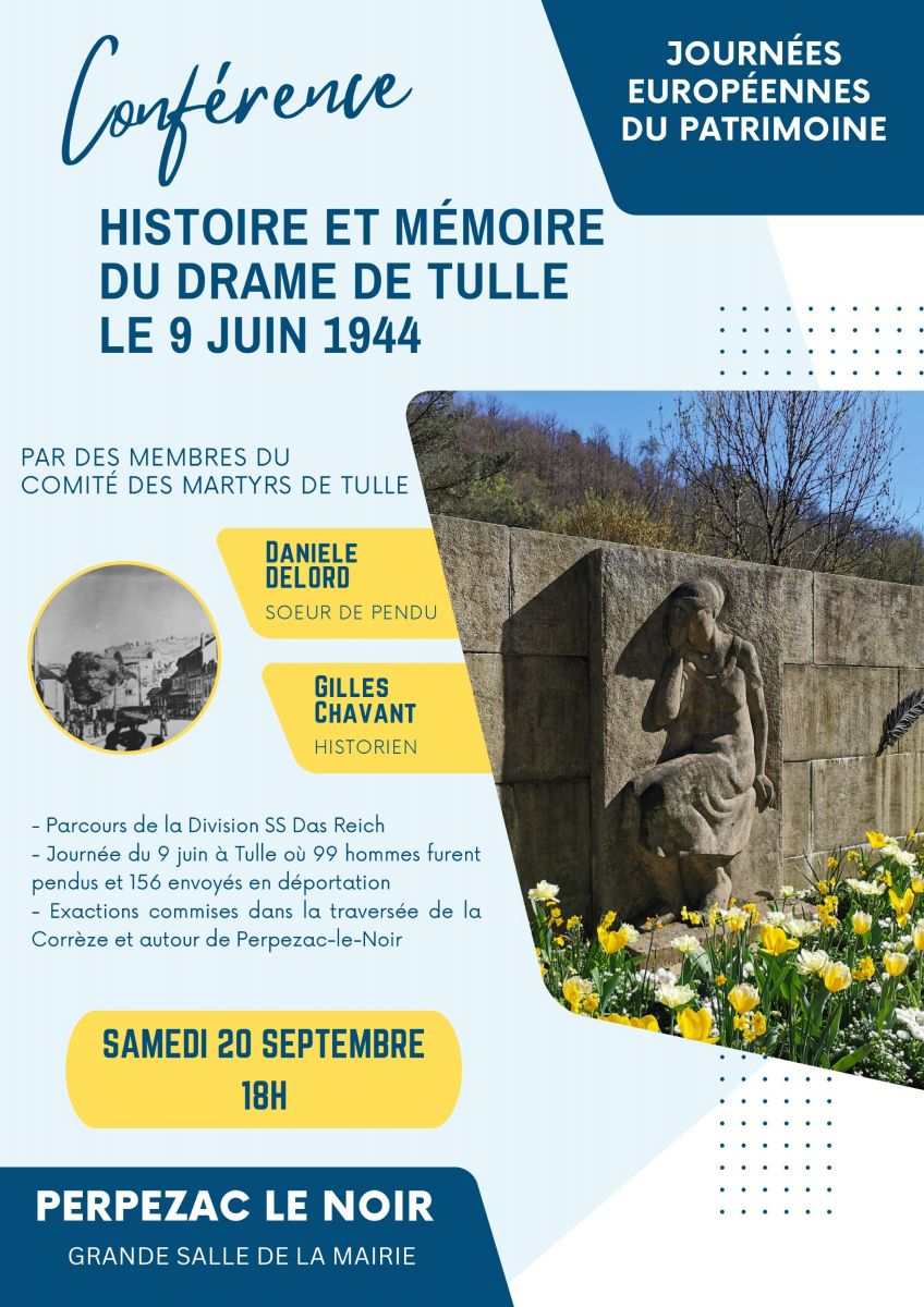 Journée du Patrimoine : conférence Drame de Tu ...