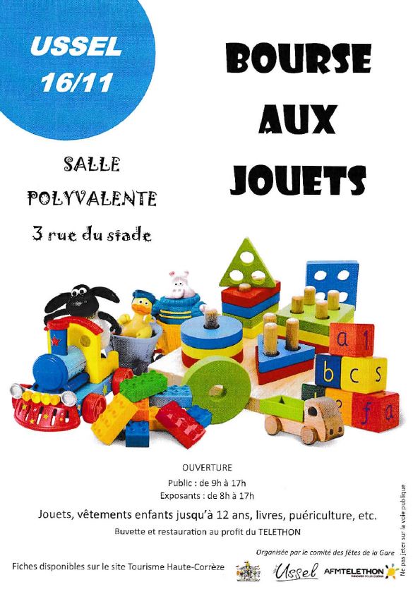 Bourse aux jouets