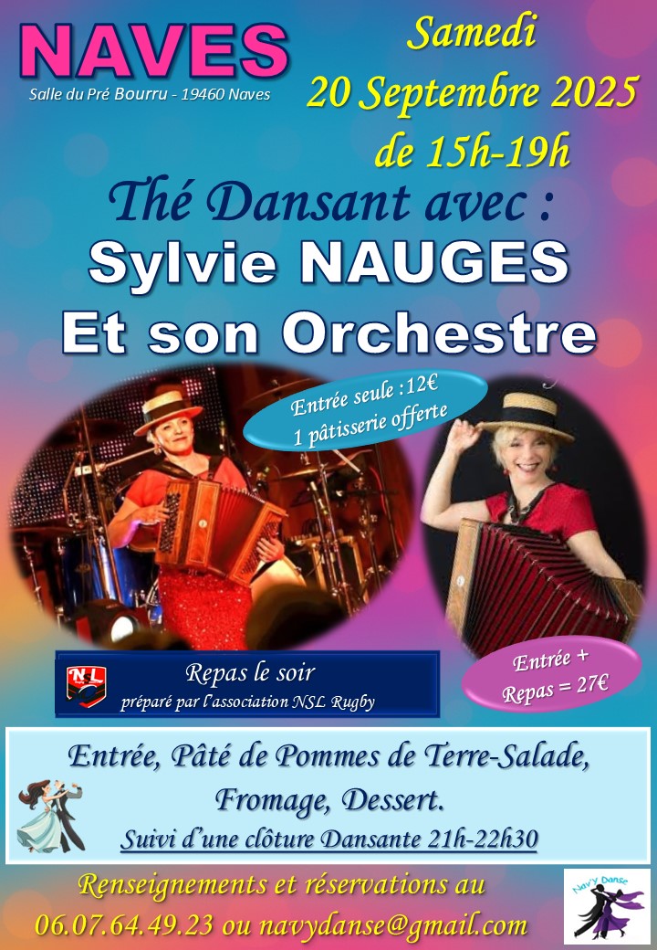 Invitation au Thé Dansant de Naves - Samedi 20 ...