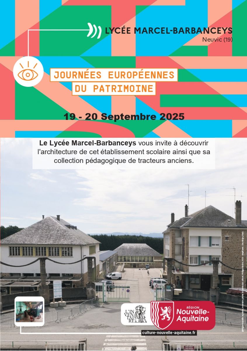 Journées Européennes du Patrimoine Lycée Marce ...