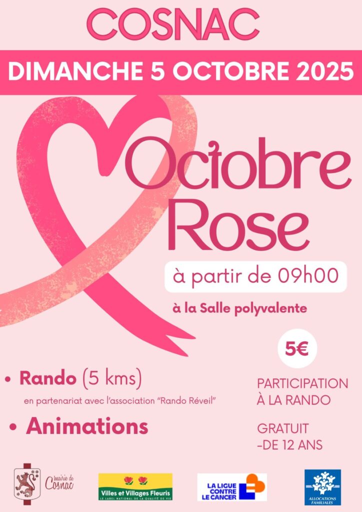 Octobre Rose : randonnée pédestre