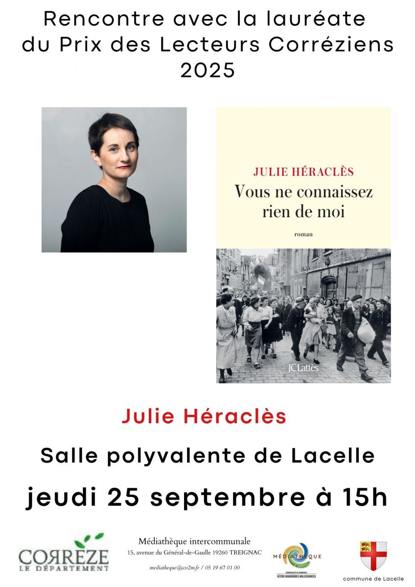 Rencontre avec la lauréate du Prix des Lecteur ...