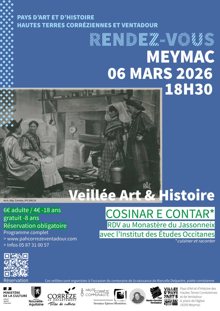 Veillée Art & Histoire Cosinar e contar