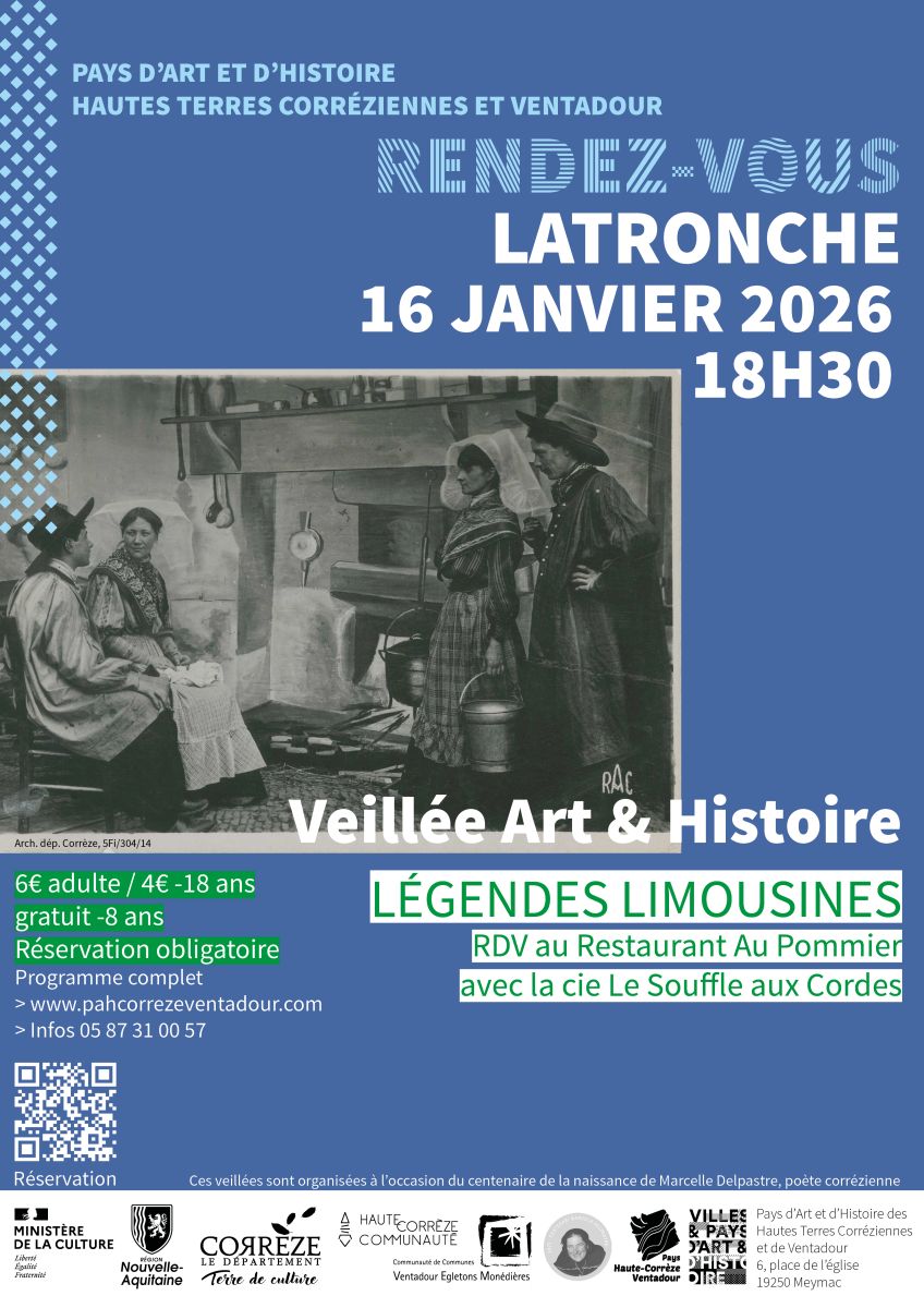 Veillée Art & Histoire, légendes limousines