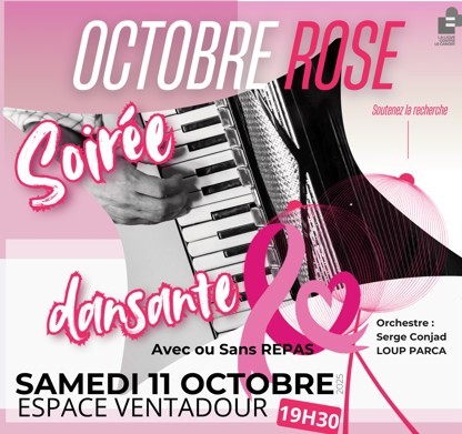 Soirée dansante Octobre rose - ANNULÉ