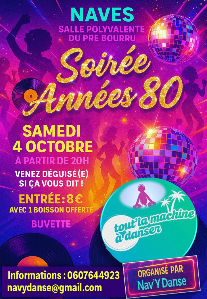 Soirée années 80