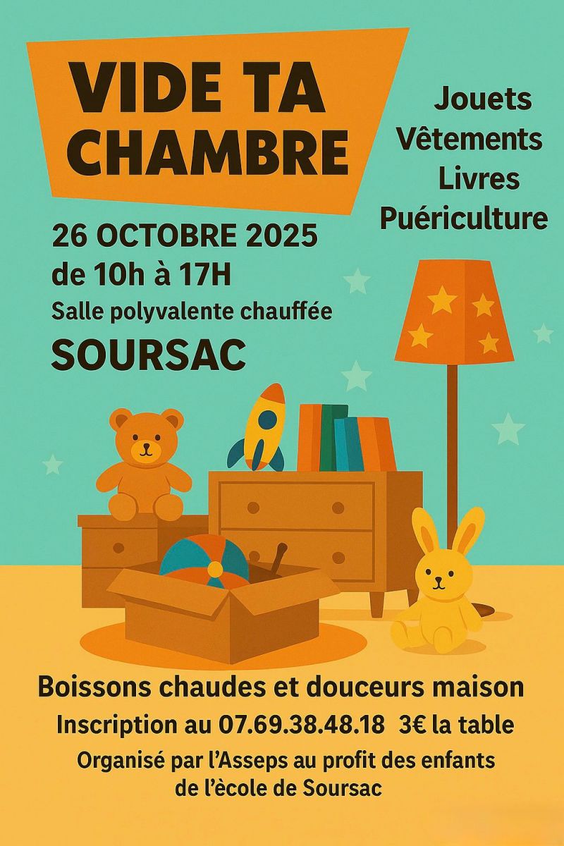 Vide ta chambre !