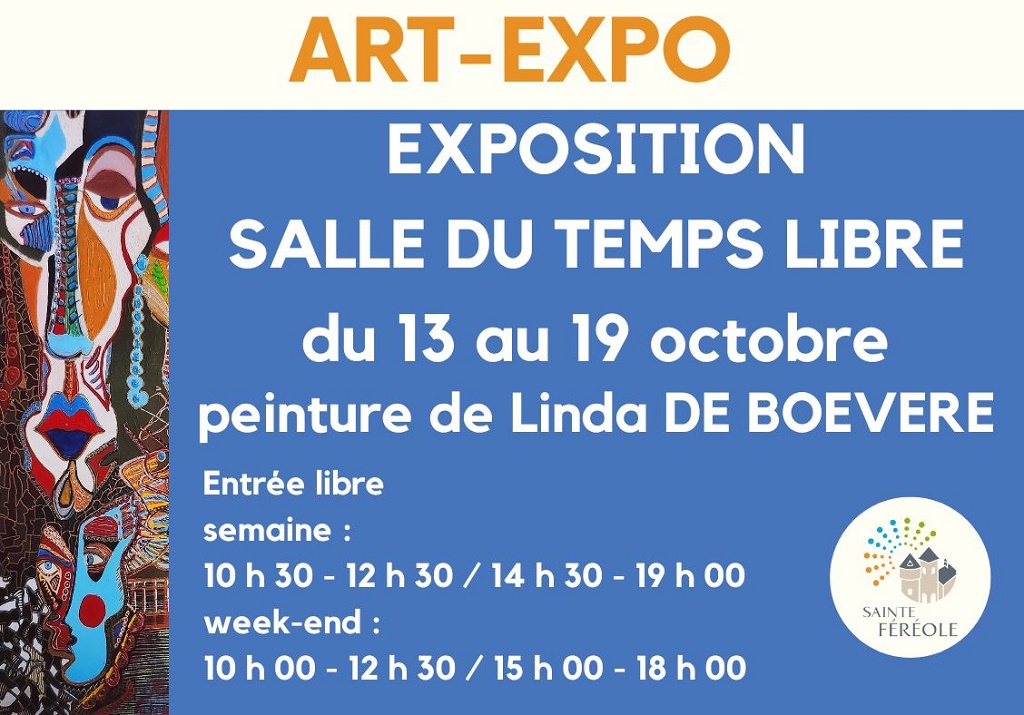 Exposition peinture Linda De Boevere (alias LdB66)