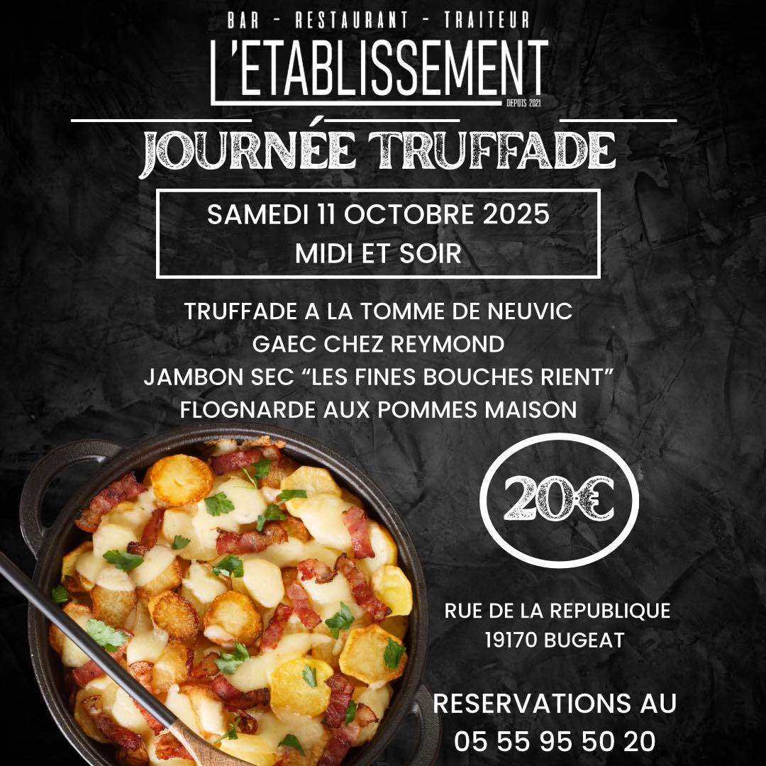 Journée Truffade à l'Etablissement