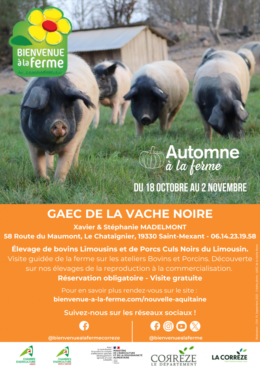 Automne à la ferme - GAEC de la Vache Noire