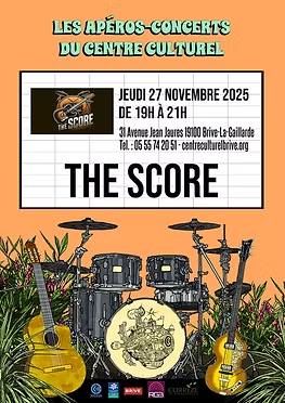 Apéro-concert: The score (Centre culturel)