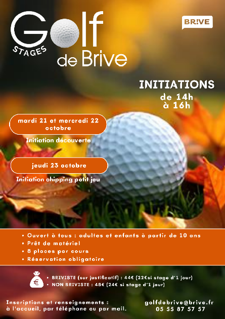 Initiation golf (Golf municipal de Planchetorte)