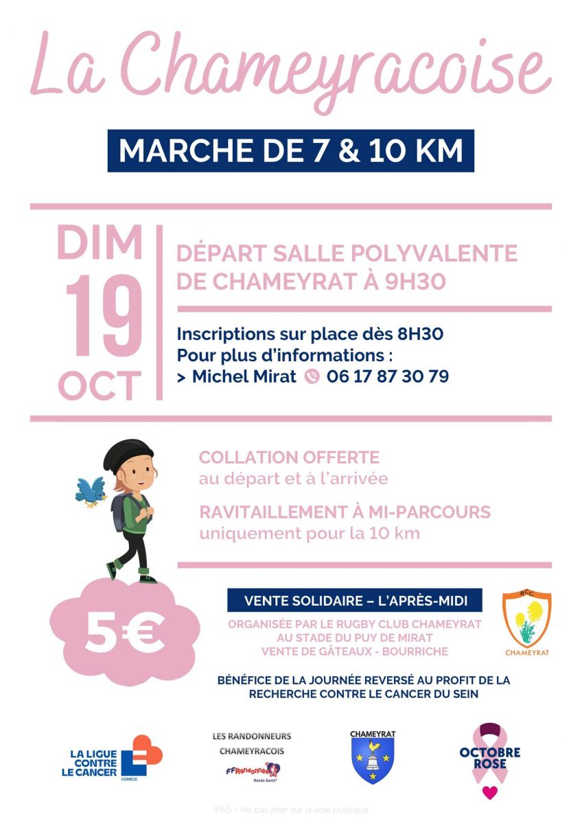 Randonnée La Chameyracoise