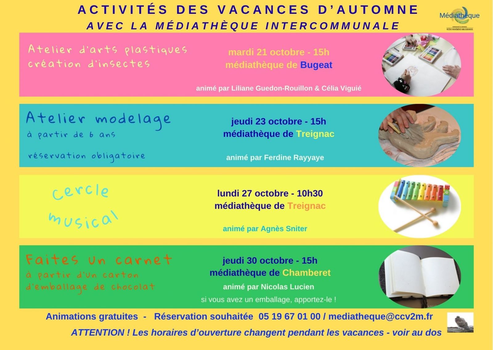 Atelier modelage