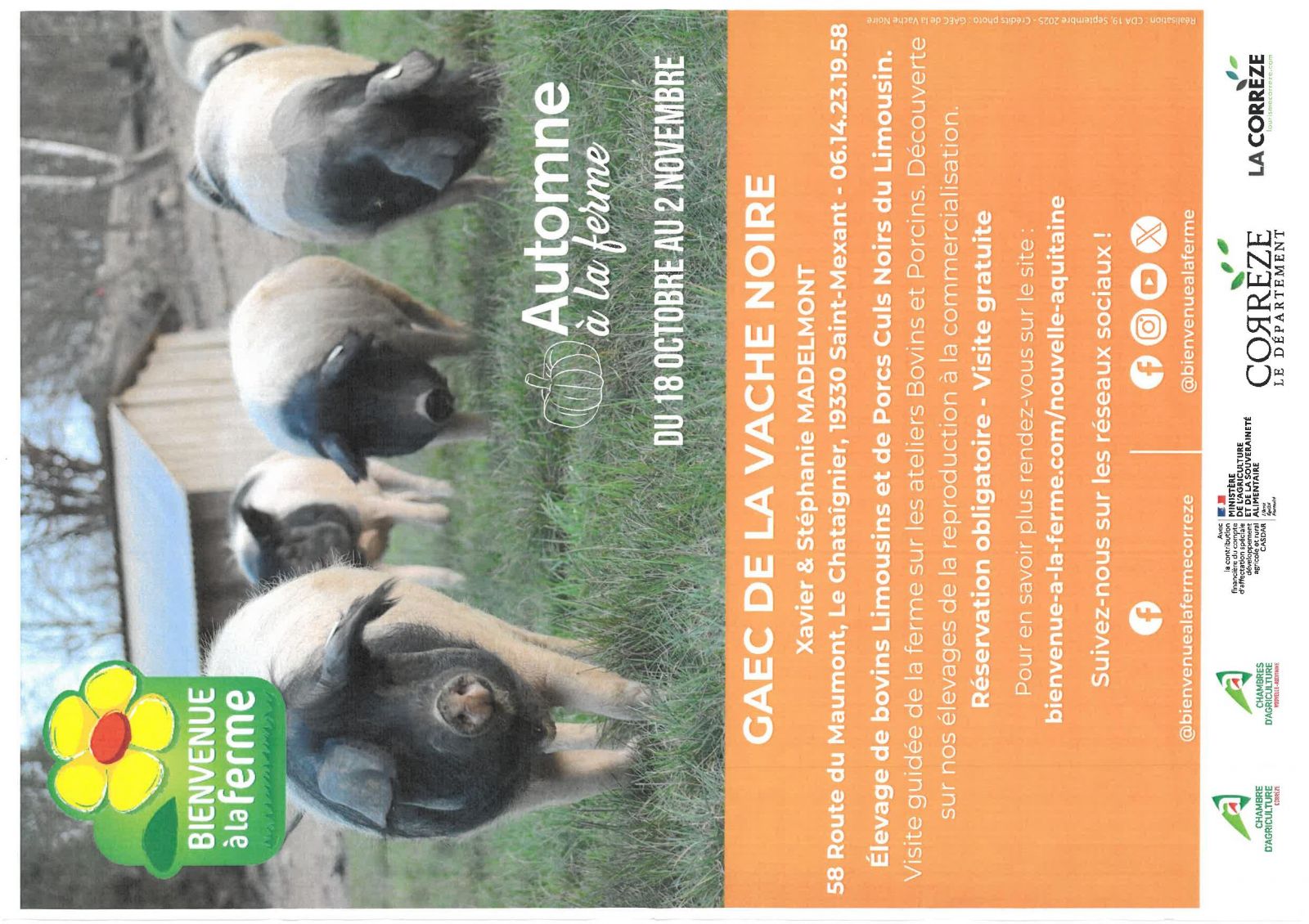 GAEC de La Vache Noire - Automne à la ferme