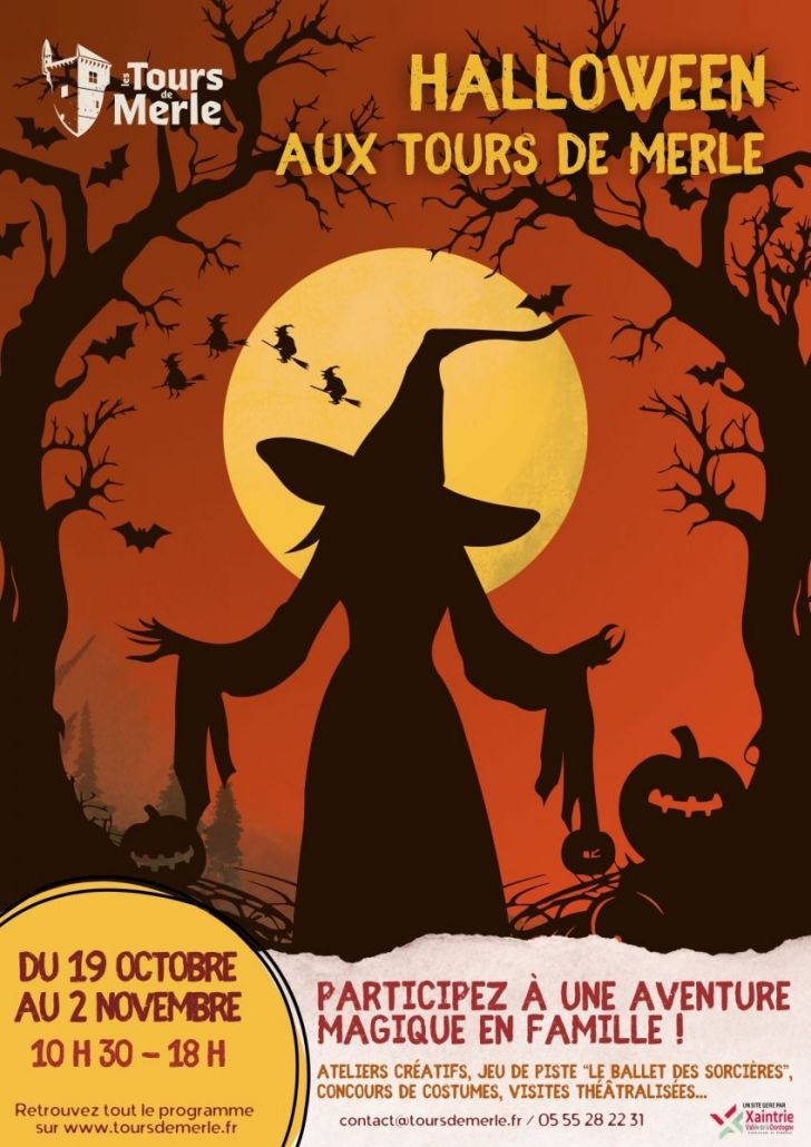 Halloween aux Tours de Merle : Journée frisson ...