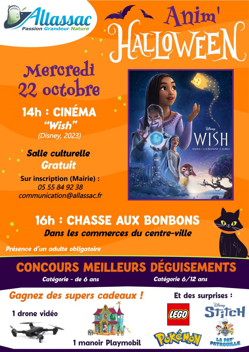 Anim'Halloween à Allassac