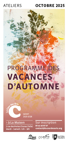 La cour des Arts : Atlier automne