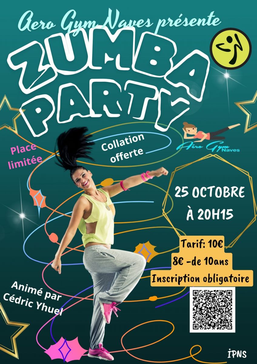 Soirée Zumba avec Cédric Yhuel