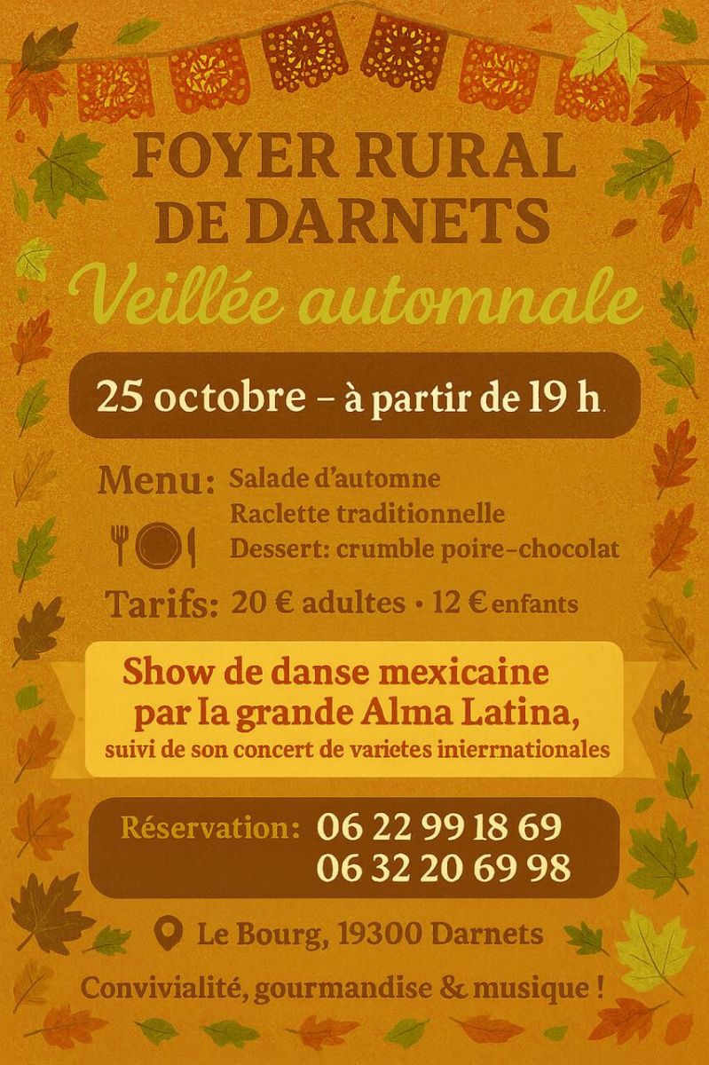 Veillée automnale