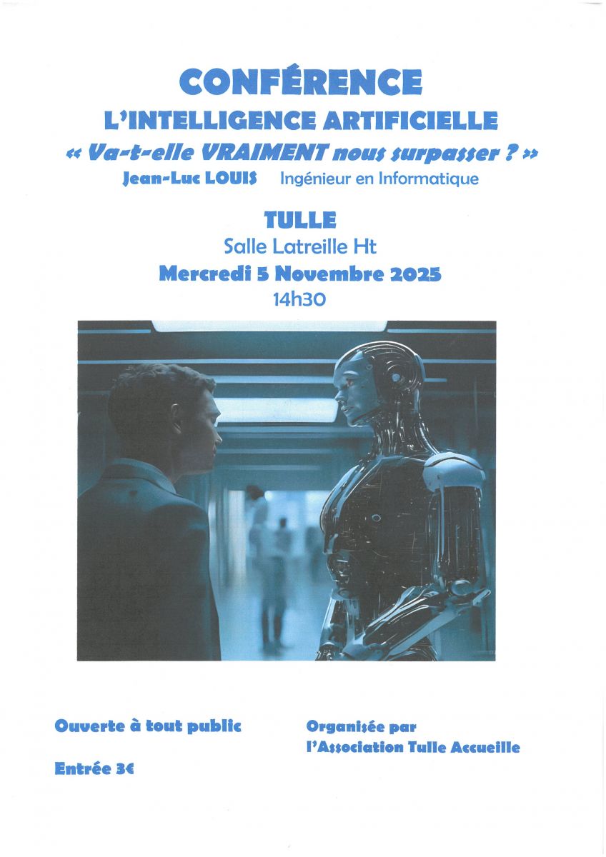 Conférence L'intellignece artificielle