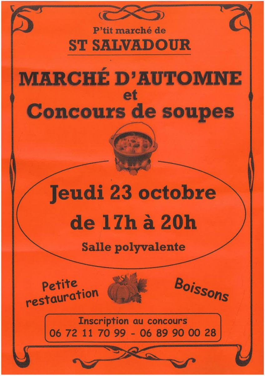 p'tit marché de Saint-Salvadour