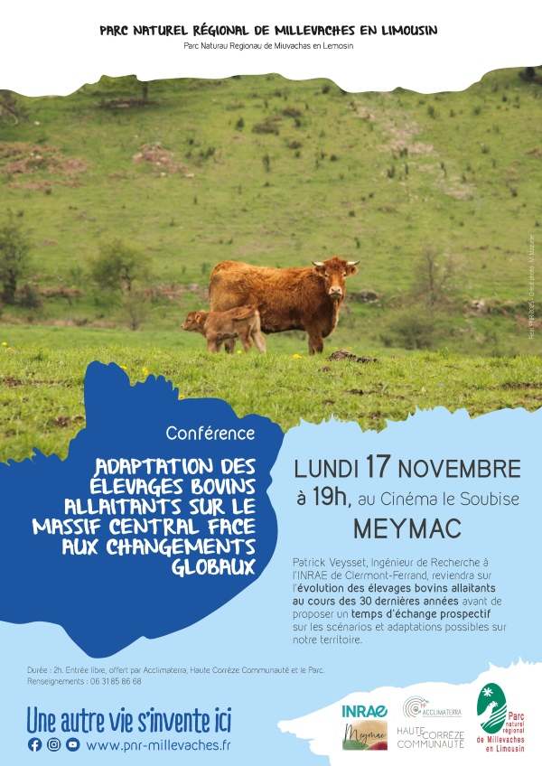 Conférence ADAPTATION DES ÉLEVAGES BOVINS ALLA ...