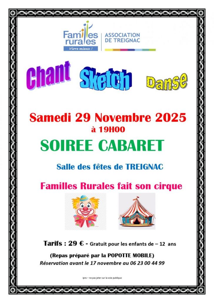 Soirée cabaret