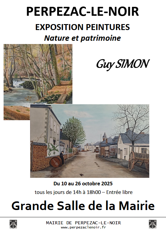 Exposition de peintures de Guy Simon