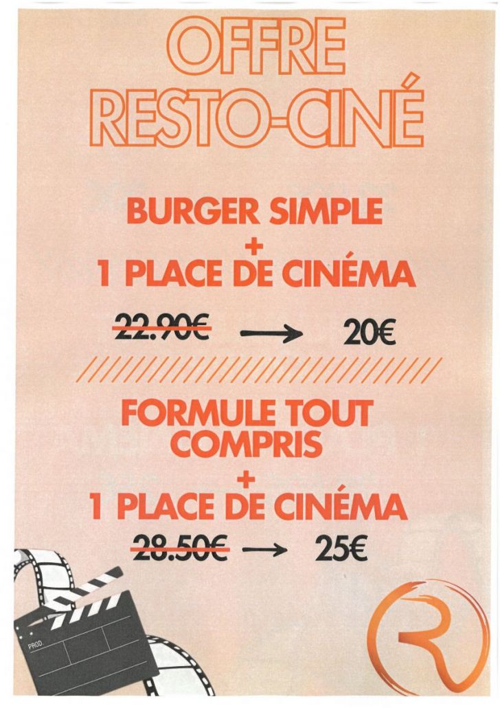 Offre restau - ciné