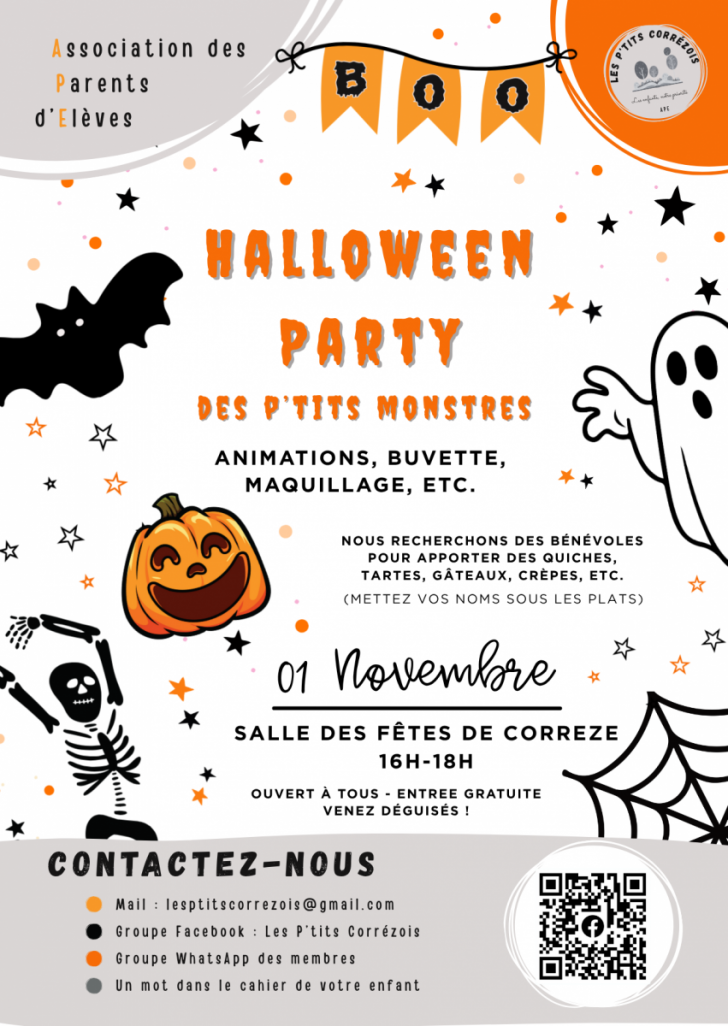 Hallowem Party des p'tits monstres