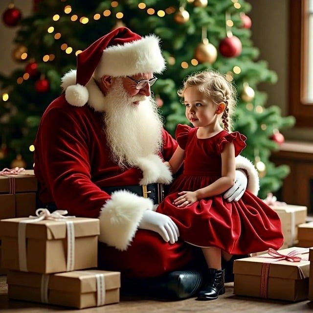 Noël à Brive 2025: Père Noël dans son chalet