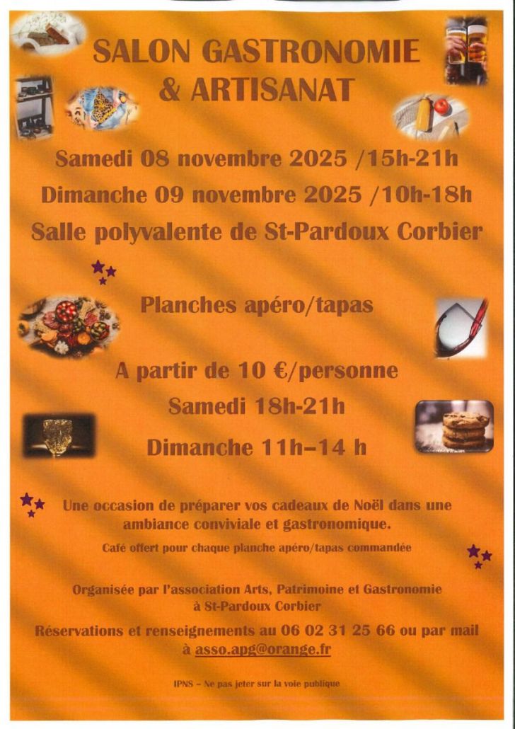 Salon gastronomie et artisanat